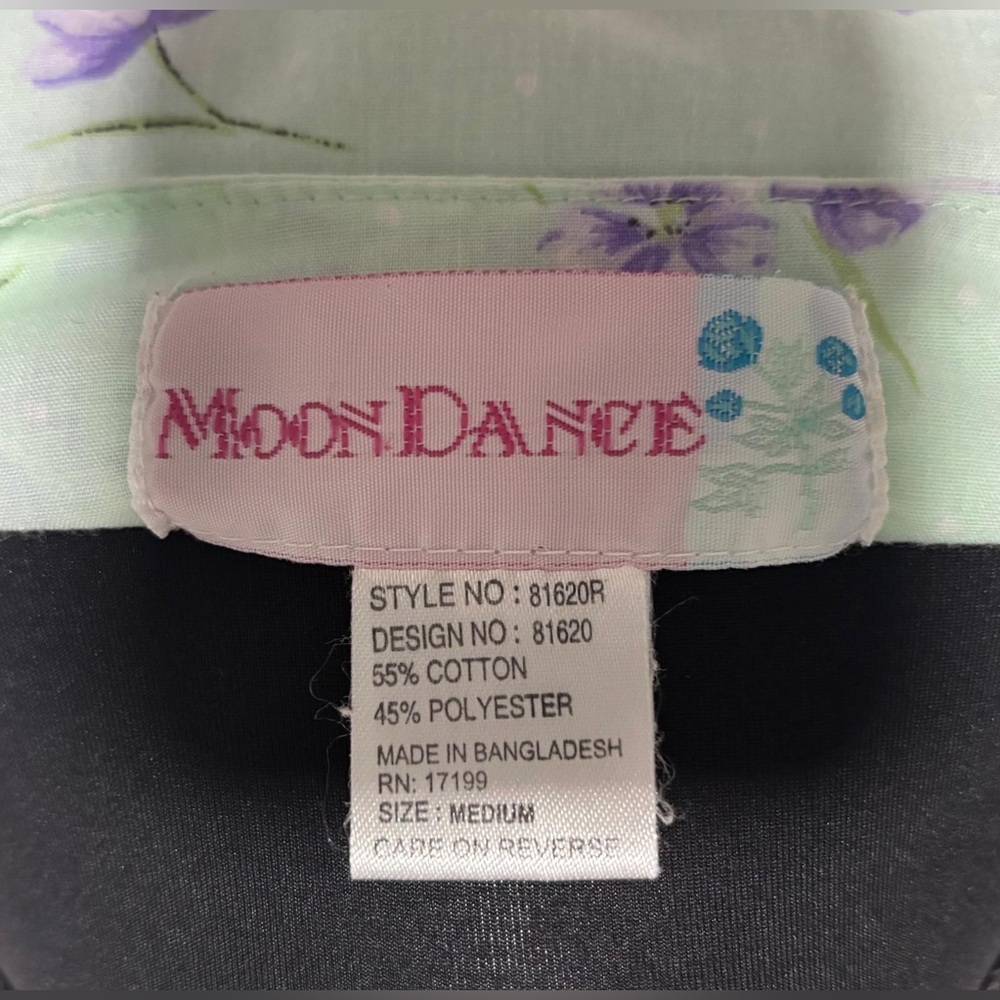 Vintage “Moon Dance” Ethereal Cottagecore Dress
Mint and Lavender Floral - Picture 7 of 9
